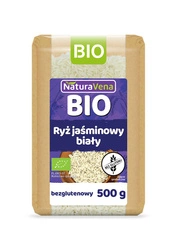 Riso gelsomino bianco senza glutine biologico 500 g – Naturavena