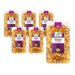 SET 6 x manghi secchi bio 400 g