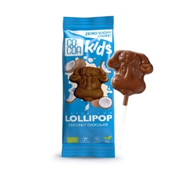 Lecca-lecca al cioccolato e cocco senza zuccheri aggiunti bio 15 g - COCOA