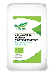 Farina d'avena tostata ad alto contenuto di fibre biologica 300 g – Bio Planet