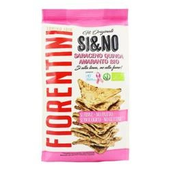 Patatine di grano saraceno con quinoa e amaranto senza glutine bio 80 g