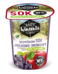 Succo di mela e rabarbaro naturalmente torbido 200 ml - Frutteti Wincenta