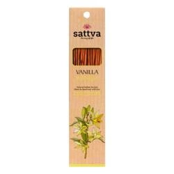 Incenso indiano alla vaniglia (15 pezzi) 30 g - Sattva