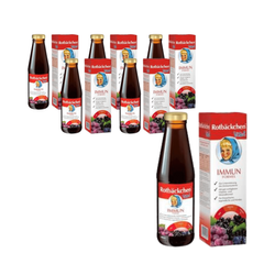 SET 6 x Succo di frutta multiplo nfc con zinco, vitamina c e D3 450 ml