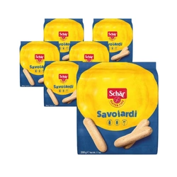 SET 6 x Savoiardi - Pan di Spagna senza glutine 200 g