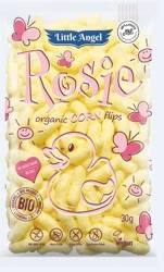 Soffiatini di mais biologici senza glutine, dai 7 mesi, 30 g – Little Angel