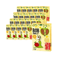 set 20 x Snack alla frutta con mela e pera senza zuccheri aggiunti 60 g