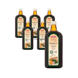 SET 6 x Succo di curcuma 100% 500 ml