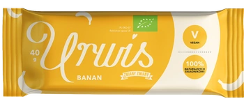 BAKALY BATON CON BANANA 'URWIS' SENZA GLUTINE BIO 40 g - CAMBIAMENTI CAMBIAMENTI