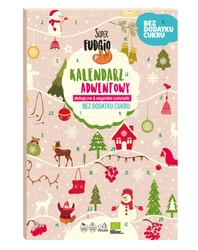 Calendario dell'Avvento, Cioccolatini al Cocco Biologici, Senza Zuccheri Aggiunti, Senza Glutine 100 g Me Gusto - Super Fudgio