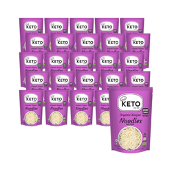 SET 25 x Tagliatelle (tipo Konjac pronte per il wok) senza glutine bio 270 g - Keto Chef (Better Than Foods)