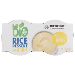 Dessert di riso senza glutine alla vaniglia BIO (2 x 130 g) 260 g - The Bridge