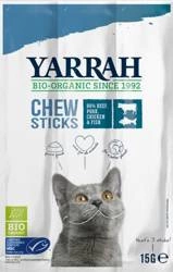 Snack per gatto, stick da masticare con manzo Biologico (3 x 5 g) 15 g – Yarrah