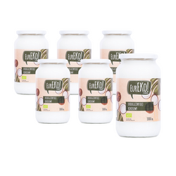 SET 6 x Olio di cocco bio 1000 ml