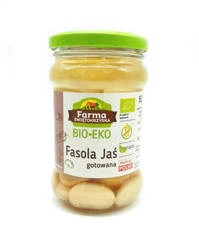 Fagioli jas cotti senza glutine bio 300 g (175 g) (barattolo) - Farma Świętokrzyska