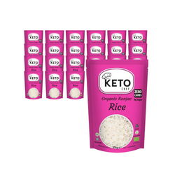 SET 25 x Keto noodles (tipo spaghetti di riso konjac) senza glutine bio 270 g - Keto Chef (Better Than Foods)
