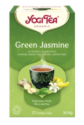 Tè verde al gelsomino bio (17 x 1,8 g) 30,6 g