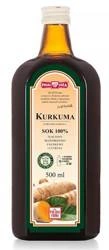 Succo di curcuma 100% 500 ml – Polska Róża