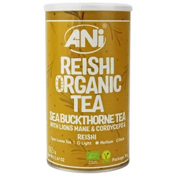 Tè all'olivello spinoso "Reishi + Lion's Mane + Cordyceps" bio 70 g - Ani