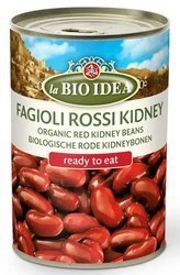 Fagioli rossi Kidney in scatola Biologici 400 g (240 g) – La Bio Idea