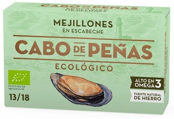 Cozze marinate biologiche 111 g – Galicia