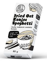 Spaghetti Shirataki di Konjac all'avena secchi 80 g – Diet-Food