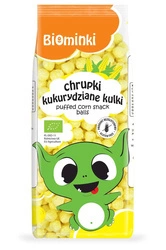 Palline di mais senza glutine croccanti BIO 60 g