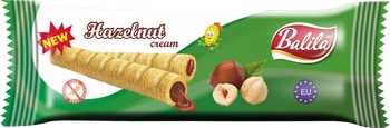 Tondi di mais ripieni di crema al gusto di nocciola senza glutine 18g - Balila