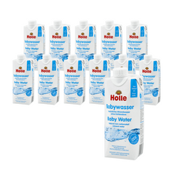 SET 12 x Acqua minerale naturale liscia per bambini 500 ml - Holle