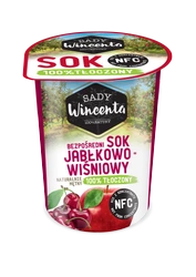Succo di mela e ciliegia naturalmente torbido 200 ml Sady Wincenta