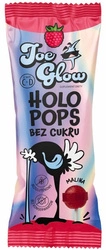 Holopops lecca-lecca a sfera senza zucchero al lampone 8 g – Joe Glow