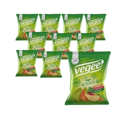 SET 10 x Patatine vegetali senza glutine bio 25 g - vegee