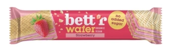 Wafer con crema alla nocciola e fragola senza zuccheri aggiunti Biologico 30 g – Bett'r