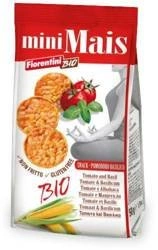 Dischi di mais biologici con pomodori e basilico, senza glutine bio 50 g