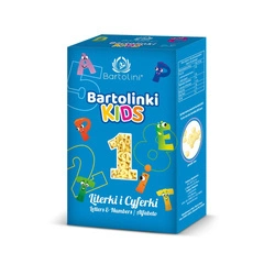 Pasta per bambini lettere e numeri 250 g – Bartolini