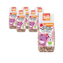 SET 6 x Gelatine di frutta senza glutine alla mela e alla fragola BIO 75 g - Biominki