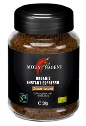 Caffè istantaneo liofilizzato arabica/robusta espresso fair trade 50 g - Mount Hagen