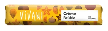 Tavoletta di cioccolato al latte con ripieno al latte e caramello bio 40 g - Vivani