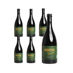 SET 6 x Kombucha elisir d'amore bio 750 ml - Kombucha By Laurent (premium)