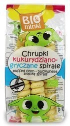 Patatine a spirale di mais e grano saraceno senza glutine BIO 60 g