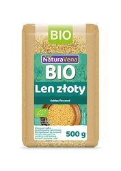 Lino dorato Biologico 500 g – Naturavena