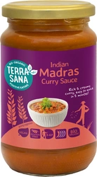 Salsa indiana Madras al curry senza glutine bio 350 g - Terrasana