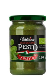 Pesto di basilico BIO 140 g - Vitaliana