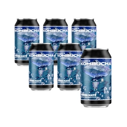 SET 6 x Lattina di kombucha Yerba Mate di Prager 330ml