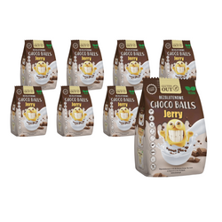 SET 8 x Palline per la colazione al cacao senza glutine 375g - Gluten Out