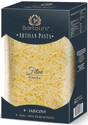 Pasta (semola) 8 uova media 200 g - bartolini