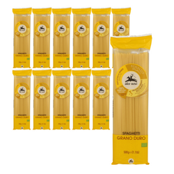 SET 12 x Pasta (semolino) spaghetti bio 500 g - Alce Nero