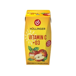 Nettare di mela con vitamina C e D senza zuccheri aggiunti 200 ml - Hollinger