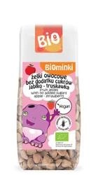 Gelatine di frutta senza glutine alla mela e alla fragola BIO 75 g - Biominki
