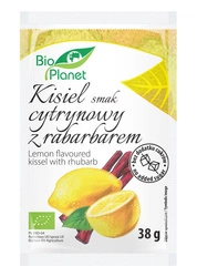 Kissel al limone e rabarbaro - senza zucchero BIO 38 g - Bio Planet